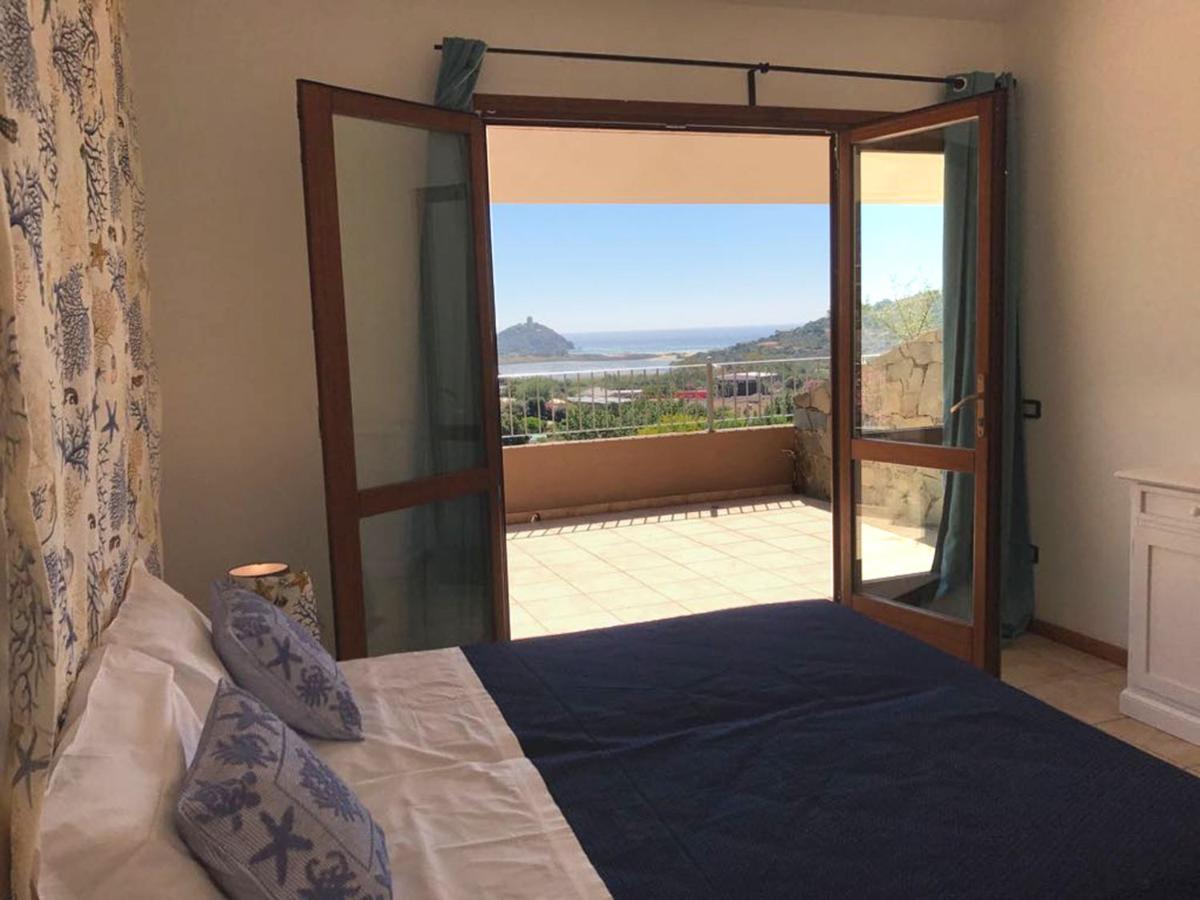Vila Sa Tiria Chia Exteriér fotografie