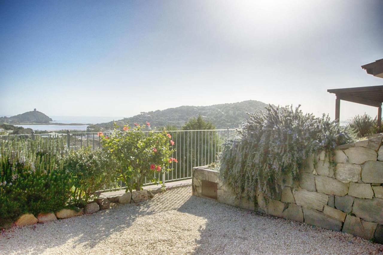 Vila Sa Tiria Chia Exteriér fotografie